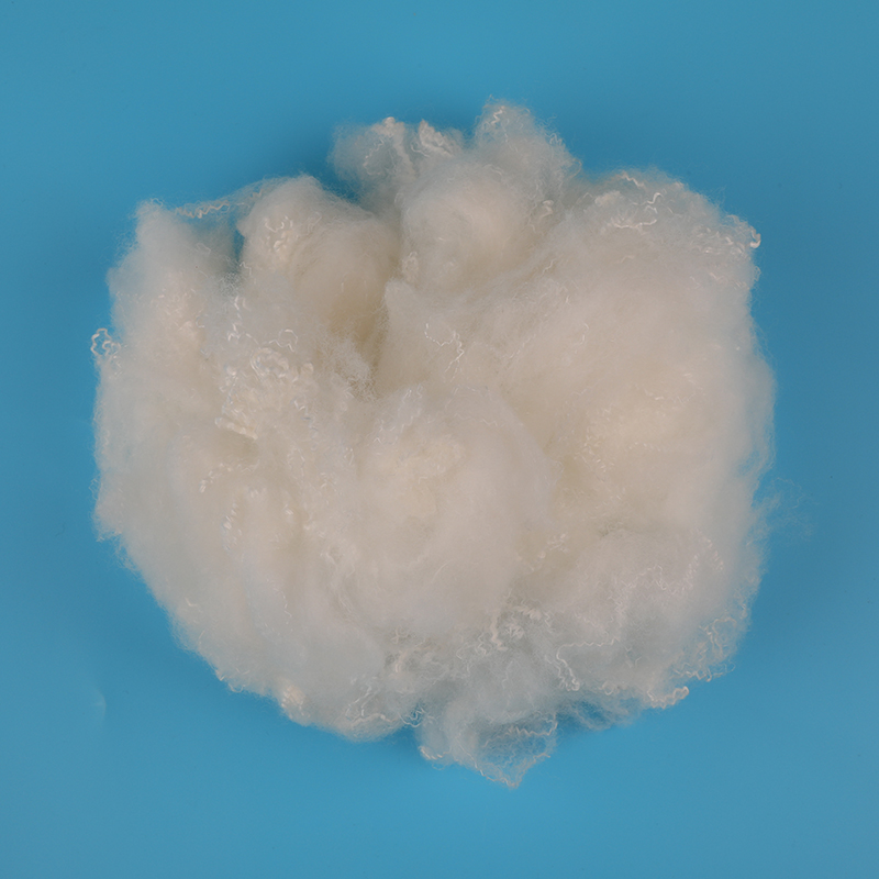 Super Raw White Wool Spinning Polyester Staple Fiber 3D×102mm