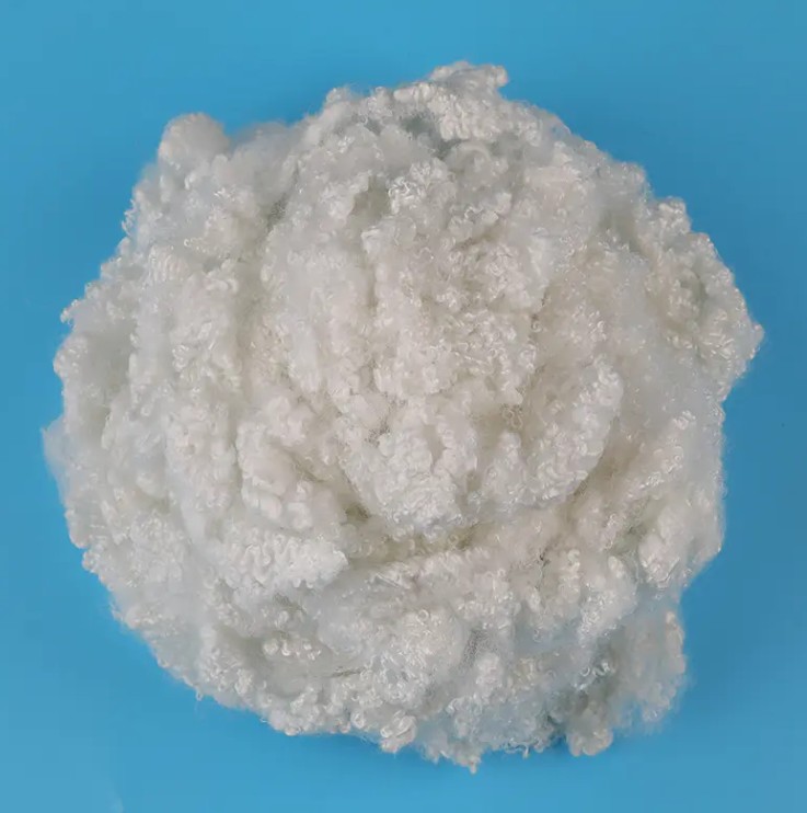 Raw White Conjugated Polyester Staple Fiber 3D×64mm