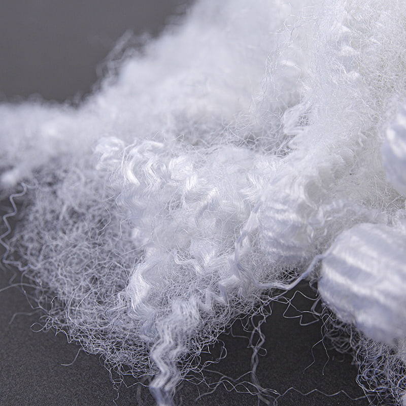 Hollow Flame Retardant Slick Polyester Staple Fiber 6D×64mm Hollow Flame Retardant Slick Polyester Staple Fiber 6D×64mm