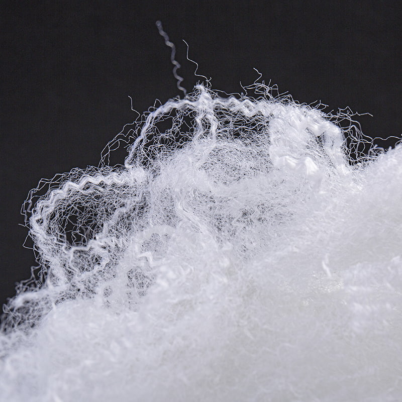 Hollow Flame Retardant Slick Polyester Staple Fiber 6D×64mm Hollow Flame Retardant Slick Polyester Staple Fiber 6D×64mm